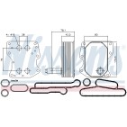 Radiateur Refroidisseur D'Huile Pour Ford Transit 1469718 1842739 2027615