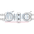 Radiateur Refroidisseur D'Huile Pour Hyundai Santa Fé I I/SUV Trajet Kia