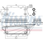 Radiateur Refroidisseur D'Huile Pour Chrysler Jeep MERCEDES 5179360AA 5179360AB