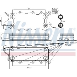 Radiateur Refroidisseur D'Huile Pour Chrysler Jeep MERCEDES 5179360AA 5179360AB