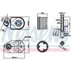 Radiateur Refroidisseur D'Huile Pour Fiat Ducato Iveco Daily III IV V