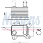 Radiateur Refroidisseur D'Huile Pour Opel Combo/Monospace Combo Tour Corsa C