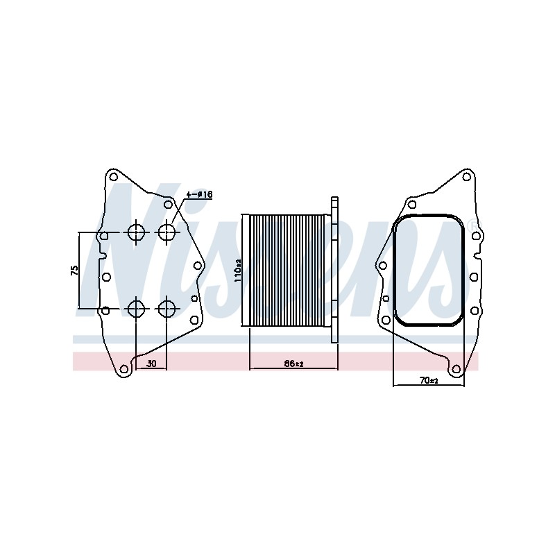 Radiateur Refroidisseur D'Huile Pour BMW Série 2 F45 F46 X1 Van X2 Mini Mini