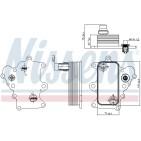 Radiateur Refroidisseur D'Huile Pour Opel Fiat Alfa Romeo Jeep 55236720 55230792