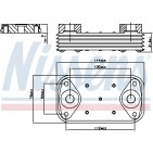 Radiateur Refroidisseur D'Huile Pour Peugeot Fiat Citroën FUSO (MITSUBISHI)