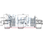 Radiateur Refroidisseur D'Huile Pour Peugeot Fiat Ford Citroën BK2Q6B624BB