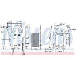 Radiateur Refroidisseur D'Huile Pour BMW Toyota Mini 11428507626 15710WA010