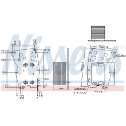 Radiateur Refroidisseur D'Huile Pour BMW Série 3 F30, F80 F31 F34 11428510855