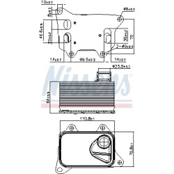 Radiateur Refroidisseur D'Huile Pour VW Audi A1 Seat Skoda 06L117021C 06L117021E