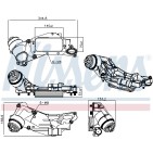 Radiateur Refroidisseur D'Huile Pour Opel Fiat Alfa Romeo Chevrolet 25199751
