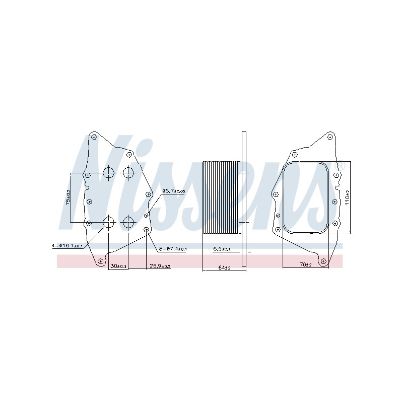 Radiateur Refroidisseur D'Huile Pour BMW i8 Van X2 Mini Mini Clubman Countryman