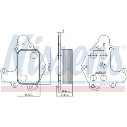 Radiateur Refroidisseur D'Huile Pour Peugeot 208 II Opel Fiat Alfa Romeo 3553445