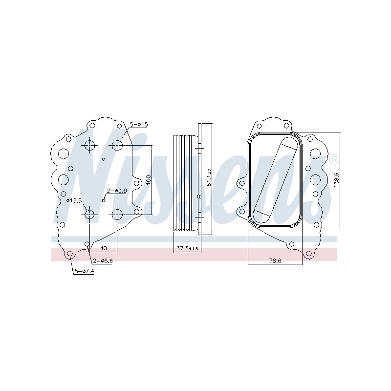 Radiateur Refroidisseur D'Huile Pour MERCEDES Classe A B