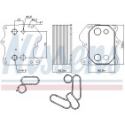 Radiateur Refroidisseur D'Huile Pour Peugeot Fiat Ford Citroën 1829179 2007522