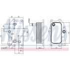 Radiateur Refroidisseur D'Huile Pour Opel Chevrolet Vauxhall 25192111 96868256