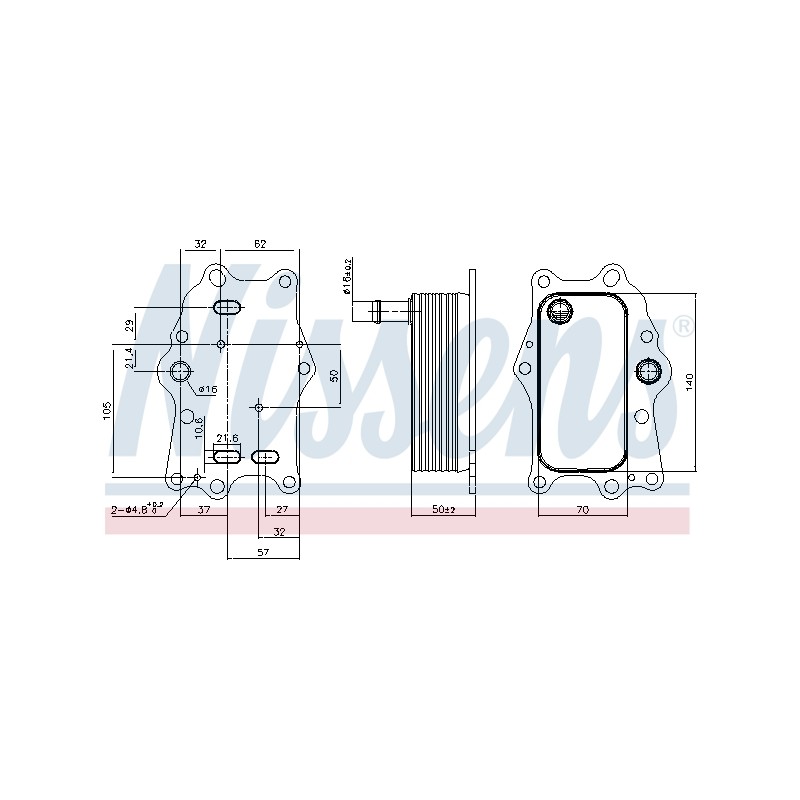 Radiateur Refroidisseur D'Huile Pour Opel Chevrolet Vauxhall 25192111 96868256
