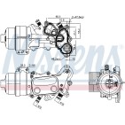 Radiateur Refroidisseur D'Huile Pour Peugeot Citroën C4 Mini 1103P7 11427546279