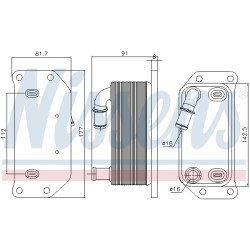 Radiateur Refroidisseur D'Huile Pour Volvo C30 C70 II S40 S60 S80 V40 30757459