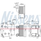 Radiateur Refroidisseur D'Huile Pour Renault Dacia Nissan MERCEDES 213055917R