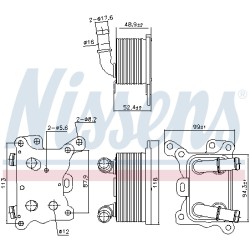 Radiateur Refroidisseur D'Huile Pour Renault Dacia Nissan MERCEDES 213055917R