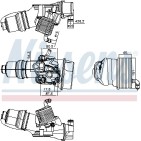 Radiateur Refroidisseur D'Huile Pour VW Audi Seat Skoda 06D117021C 06F115397E