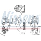 Radiateur Refroidisseur D'Huile Pour MERCEDES CLA Classe A B GLA GLB