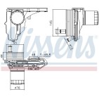 Radiateur Refroidisseur D'Huile Pour Ford Transit Land Rover Defender Cabrio
