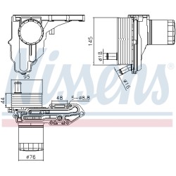 Radiateur Refroidisseur D'Huile Pour Ford Transit Land Rover Defender Cabrio