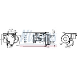 Radiateur Refroidisseur D'Huile Pour Peugeot Opel Ford Toyota 1871413 3553011