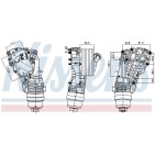 Radiateur Refroidisseur D'Huile Pour BMW Série 1 F40 2 F44 F45 F46 X1 Van X2