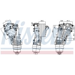 Radiateur Refroidisseur D'Huile Pour BMW Série 1 F40 2 F44 F45 F46 X1 Van X2