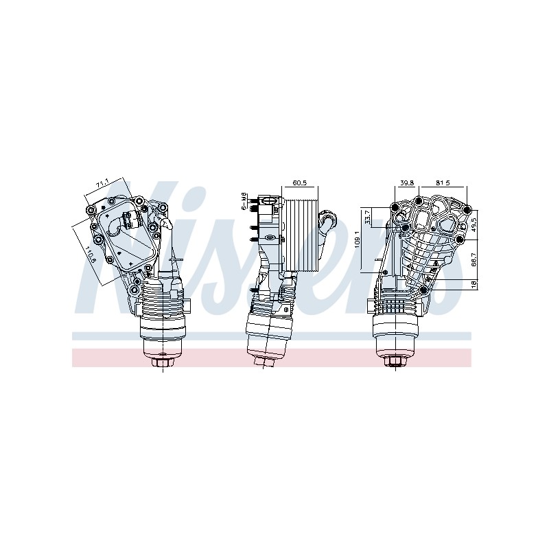 Radiateur Refroidisseur D'Huile Pour BMW Série 1 F40 2 F44 F45 F46 X1 Van X2