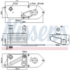 Radiateur Refroidisseur D'Huile Pour Ford Tourneo Transit 2365342 2369914
