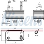 Radiateur Refroidisseur D'Huile boite Auto Pour BMW X5 1439112 17101439112