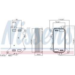 Radiateur Refroidisseur D'Huile boite Auto Pour BMW E91 E92 E93 F30, F80 F31 F34