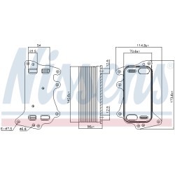 Radiateur Refroidisseur D'Huile boite Auto Pour BMW F36 5 F07 F10 11428510856