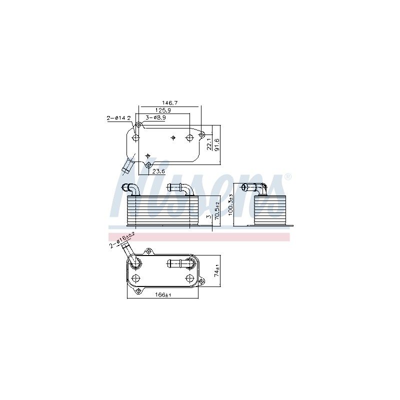 Radiateur Refroidisseur D'Huile boite Auto Pour VW California T5 T6 0BT317019