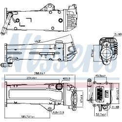 Refroidisseur Radiateur Vanne EGR Pour Volvo C30 C70 II S40 S60 S80 V40 30757778