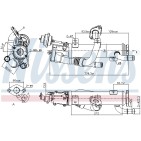 Refroidisseur Radiateur Vanne EGR Pour Audi A4 A6 03G131512AT 03G131512C