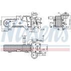 Refroidisseur Radiateur Vanne EGR Pour VW Audi Seat Skoda 038131513AD 038131512H