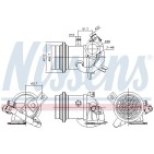 Refroidisseur Radiateur Vanne EGR Pour VW Audi Seat Skoda 04B131512C 04B131512D