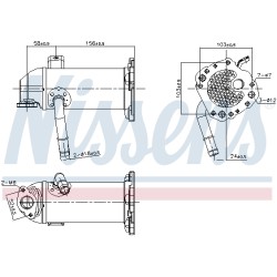 Refroidisseur Radiateur Vanne EGR Pour Ford Tourneo Transit GK2Q9U438AG