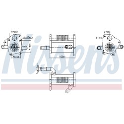 Refroidisseur Radiateur Vanne EGR Pour Renault Kangoo Laguna Latitude Logan II