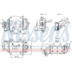 Refroidisseur Radiateur Vanne EGR Pour Opel Fiat Alfa Romeo Vauxhall 55249454