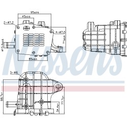 Refroidisseur Radiateur Vanne EGR Pour Peugeot Opel Fiat Ford 9678745680 3553004