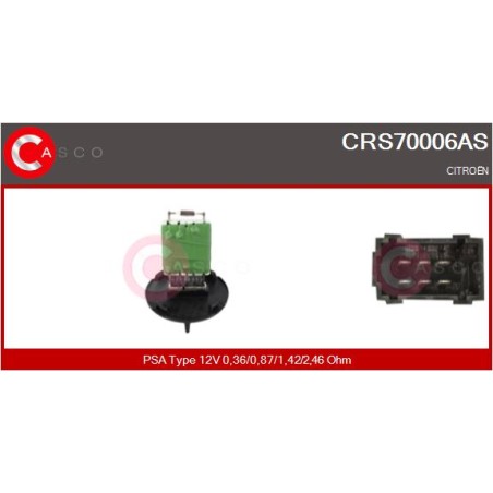 Resistance Chauffage Ventilation Pour Citroën C3 II DS3