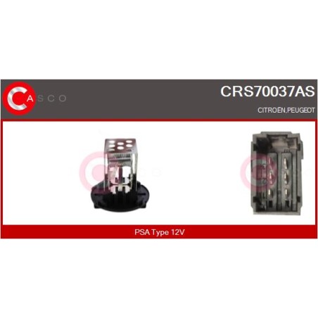 Resistance Chauffage Ventilation Pour Peugeot 307 Citroën C4 I