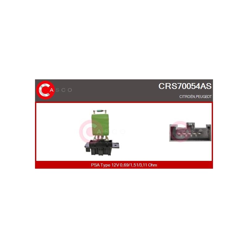 Resistance Chauffage Ventilation Pour Peugeot Partner Citroën Berlingo