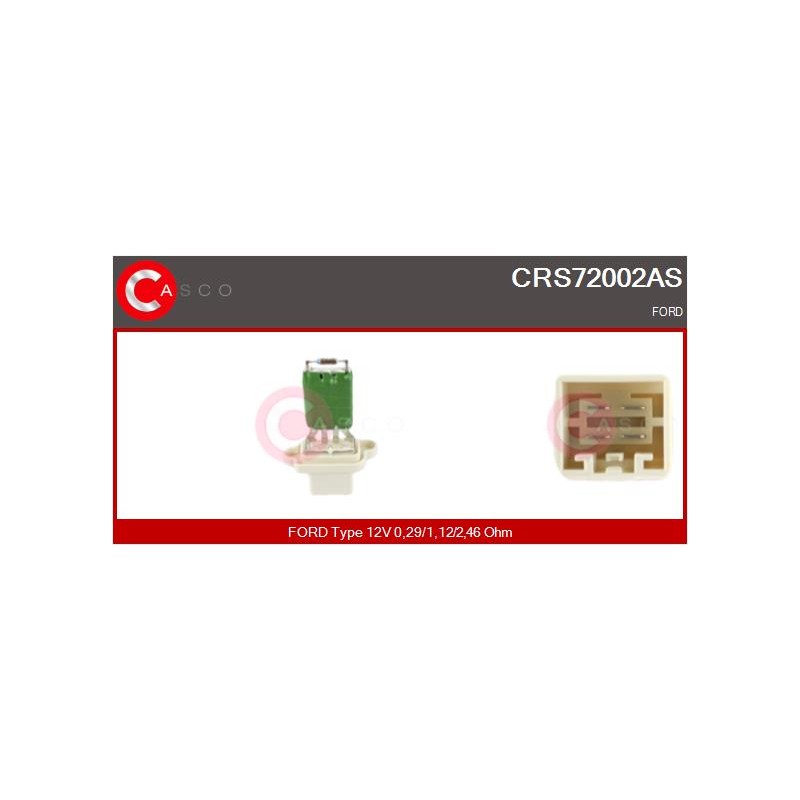 Resistance Chauffage Ventilation Pour Ford Fiesta V VI Fusion Mondeo IV 1206927