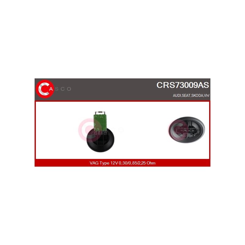 Resistance Chauffage Ventilation Pour VW Audi A1 Seat Skoda 6Q0959263 6Q0959263A